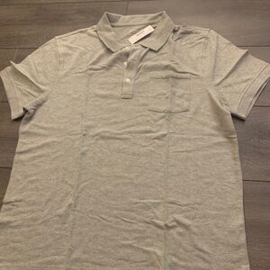 JCrew Stretch Pique polo shirt size large - new with tags